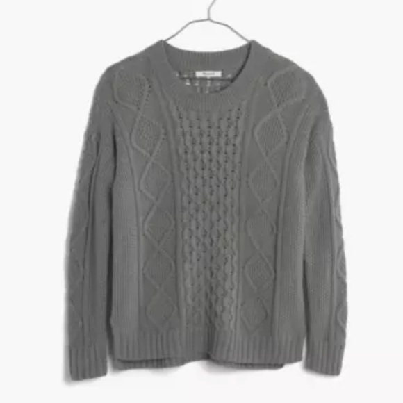 Madewell Sweaters - Madewell classic cable sweater